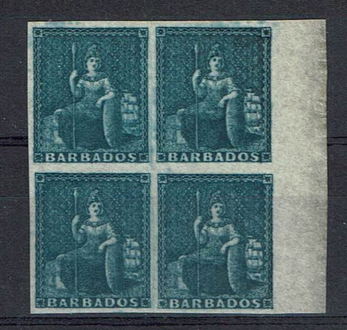 Image of Barbados SG 10 LMM British Commonwealth Stamp